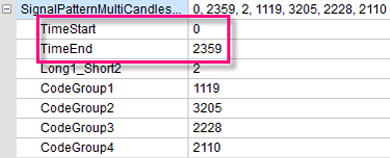 Setting trading times