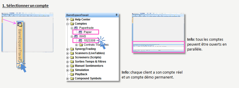 Manuel de démarrage rapide NanoTrader